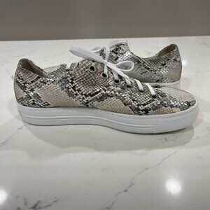 Paul Green Silver Snake Sneakers Size 7 US/5 UK